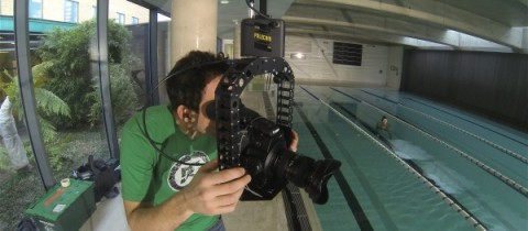 Polecam Operator and HD Lighting Cameraman with Full C300 kit